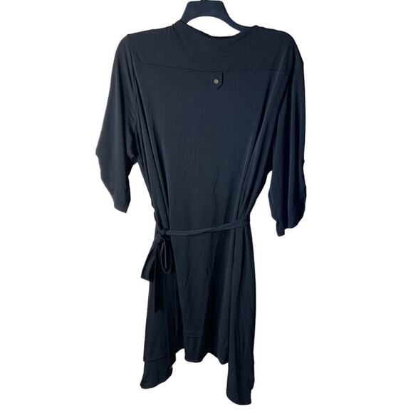 Cato Belted Tunic Dress Womens Plus Size 22/24W Stretch Asym Hem Office Casual - Picture 4 of 11